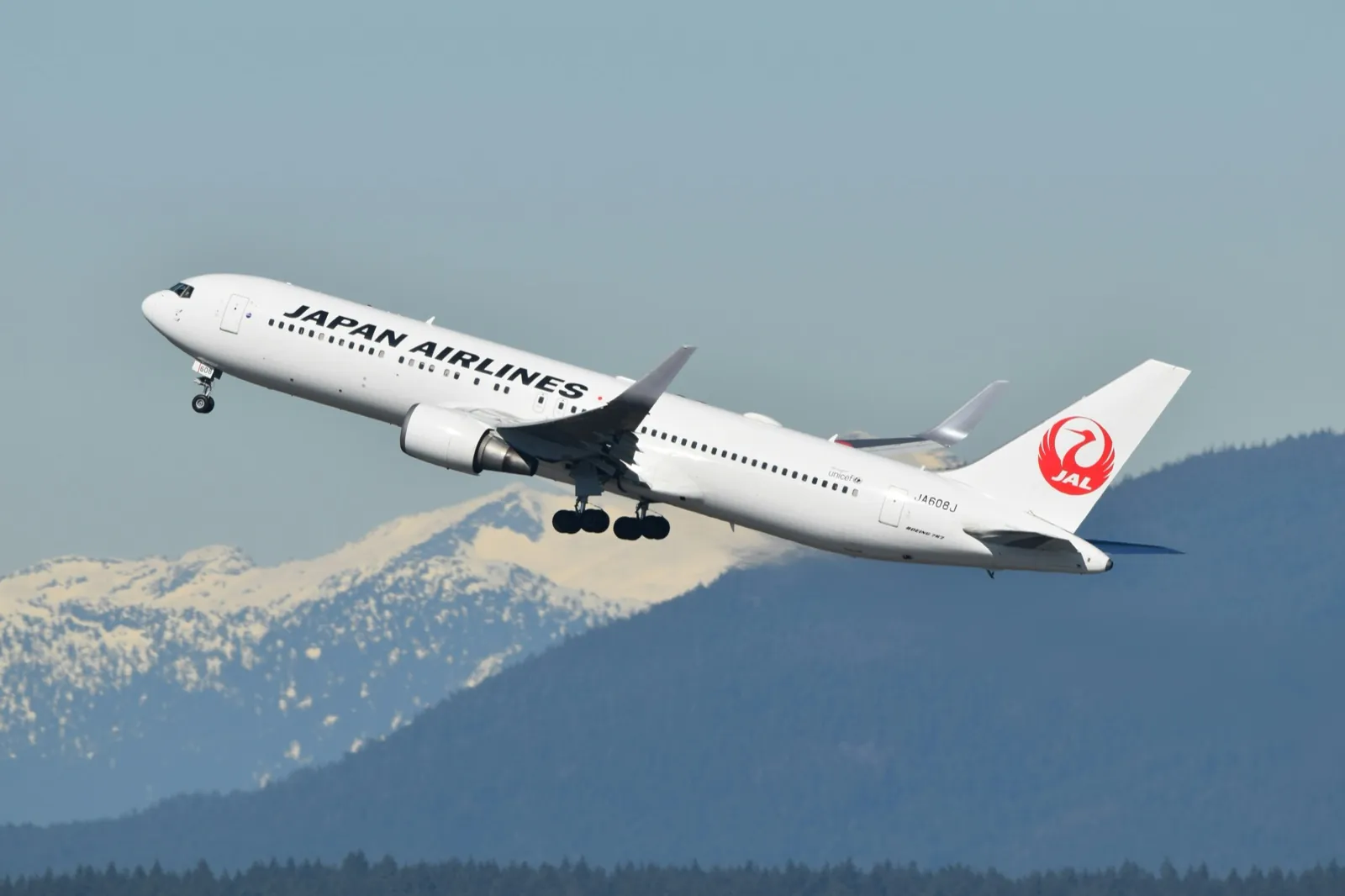 Japan Airlines plane taking off — flights to Japan comparator